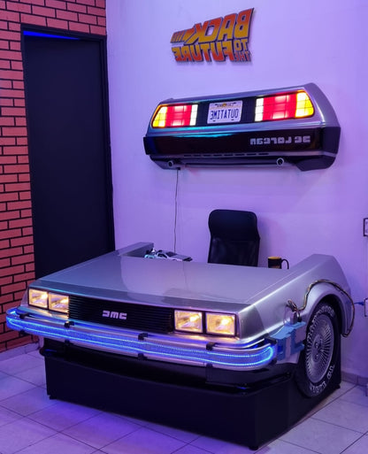 ESCRITORIO DELOREAN Time Machine / Volver al Futuro